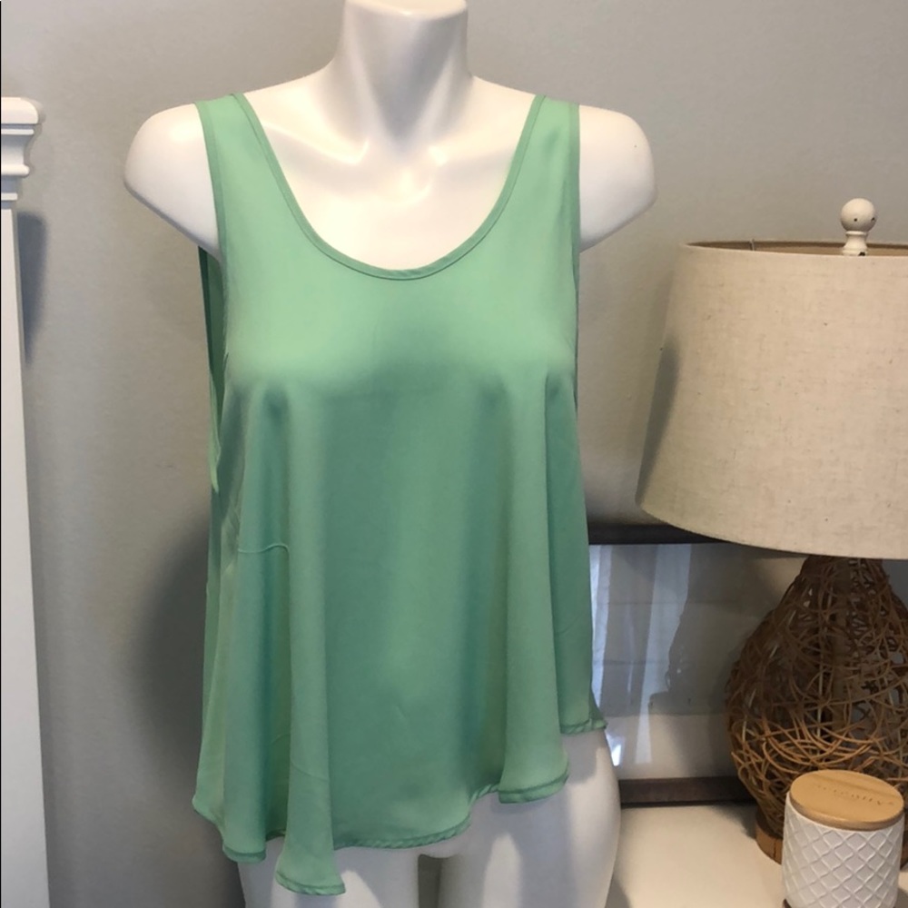 Lush Mint Tank Top - medium